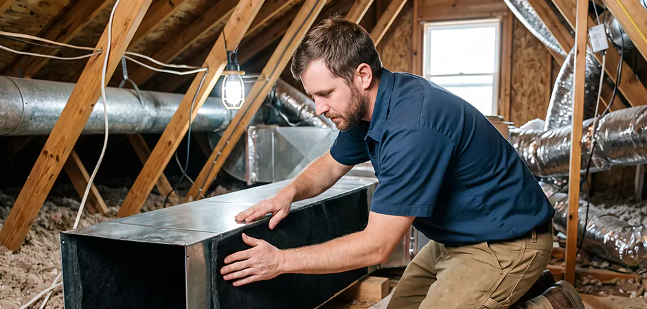 Acoustic Duct Liner Installation in New Brunswick