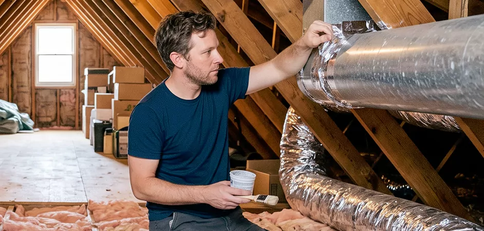 Duct Board Leak Repair in New Brunswick