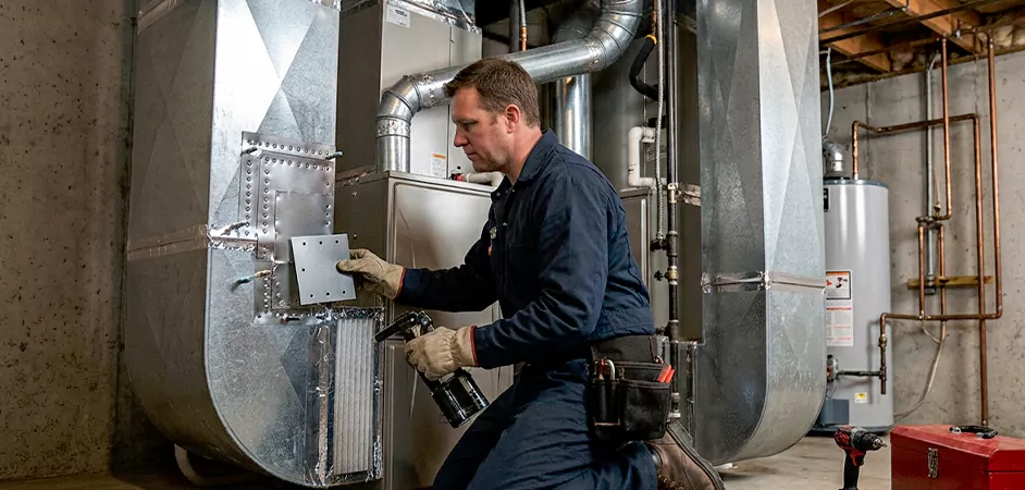 Supply and Return Plenum Repair in New Brunswick