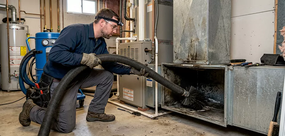 Smoke Odor Duct Cleaning in New Brunswick