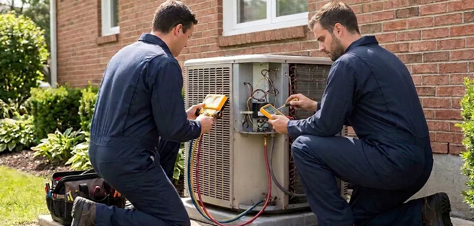Heat Pump Inspection in New Brunswick