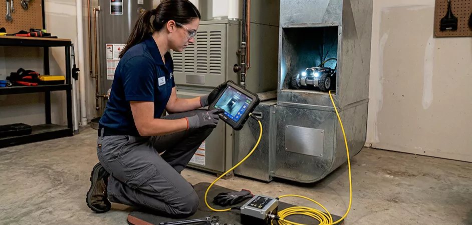 Robotic Duct Inspection in New Brunswick